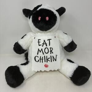 RARE Chick-Fil-A 20'' 'Eat Mor Chickin' Plush Cow